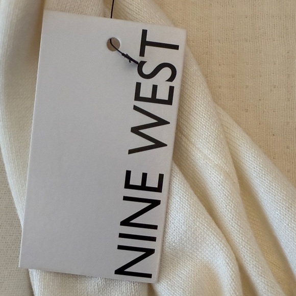 Nine West Ivory Open Front Cardigan - Picture 11 of 13